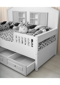 Resim Vizyon Mia Montessori Yavrulu Karyola Bebek Montessori 90x190 Cm 