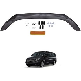 Resim Mercedes Vito W447 Uyumlu Ön Kaput Koruma Rüzgarlığı 3Mm Akrilik 