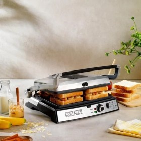Resim Schafer Elektrikli Izgara ve Barbekü Fonksiyonlu 2000 Watt Gücüne Sahip Çıkarılabilir Plakalı 6 Dilim Kapasiteli Isı Ayarlı Akıllı Tost Makinesi 