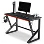 Resim Stepgamer Nax Metal Ayaklı Oyuncu Masası Siyah 