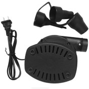 Resim Geeroyoo Taşınabilir Elektrikli Şişirme Pompası: Çift Fonksiyonlu, 3 Nozullu Havuz Yatağı Ve Kamp Ekipmanları 