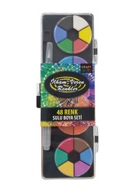 Resim Craft And Arts Sulu Boya Seti 48 Renk Siyah Zemin 51013856 