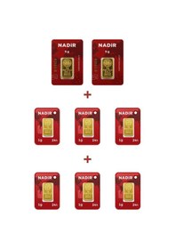 Resim Nadir Gold 24 Ayar 16 Gram Külçe Altın 2 Adet 5 Gram Külçe Altın + 6 Adet 1 Gram Külçe Altın 