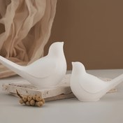 Resim LEQU 2 Silikon Kuş Kalıpları - Plaster, Beton, Reçine Dökümü için Uygun - Benzersiz Masaüstü Dekorasyonları, Sanat El Sanatları, Ev Dekoru, El Sanatları Kalıpları için Harika | Şirin Tasarım | Pürüzsüz Dokusu 