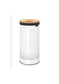 Resim Brabantıa Whıte Paslanmaz Çelik Çamaşır Sepeti 35 Lt Beyaz 