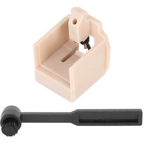 Resim Xindoker At3600l Elmas İğne, Temizlik Fırçası İle, At-lp60/pl300/lp60xbt-usb Ve Diğerleri İçin Siyah Jilet Çalar Değişim İğnesi 