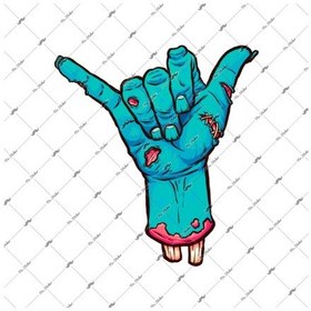 Resim Skl49 Zombie Eli Sticker 