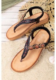 Resim Khayt Diana Anatomik Parmak Arası Günlük Kadın Sandalet 