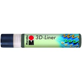 Resim Marabu 3D Liner Boyutlu Boncuk Boyası 25ml No:678 Gri 