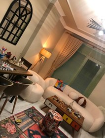 Resim mododizayn mobilya Sunny Koltuk 3+1 Tedy kumaş ekru kanepe ve berjer 