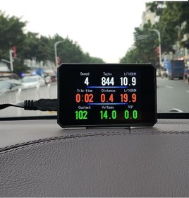 Resim Gplus P16 HUD OBD 48 Fonksiyonlu Araç Veri Ekranı Head Up Display 