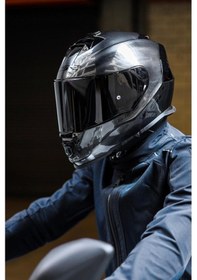 Resim Ls2 Storm 2 Jeans Siyah Vizörlü Kask Jeans 