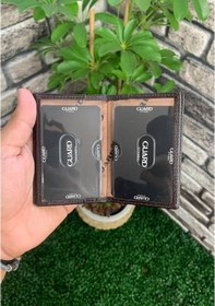 Resim Guard Kahverengi Hakiki Deri Kartlık Erkek / Kadın P1169 Kahverengi 