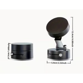 Resim Mıknatıslı Katlanabilir Telefon Tutucu - Torpido Ve Cam Uyumlu 5545 Çok Renkli 