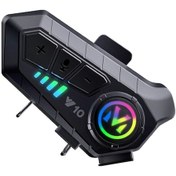 Resim Didadodo Y10 Bluetooth Kasklarla Uyumlu İnterkom, Kask Entegrasyonu İle Mükemmel Performans 