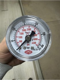 Resim SIMGA 0-315 Bar Çap Ø40 Mm Arkadan Bağlantılı Kuru Tip Manometre 