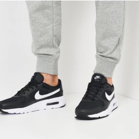 Resim Nike Air Max Sc Erkek Siyah Yürüyüş Ayakkabısı Sportie 