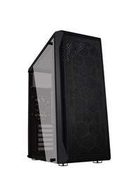 Resim Hiper Zoe 3x12CM Rainbow 500W 1x8CM Arka Fan Gaming ATX Mid Kasa 