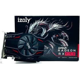 Resim İzoly AMD Radeon RX550 4GB GDDR5 128 Bit Ekran Kartı 