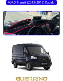 Resim Genel Markalar FORD Transit (2013-2018) KapaklıTORPİDO KORUYUCU HALISI MAVİ KENAR 