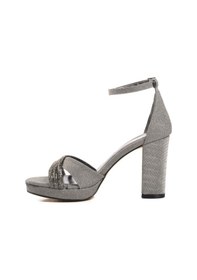 Resim Ayakmod 655328 Platin Kadın Topuklu Abiye Ayakkabı 001 