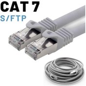 Resim IRENIS CAT7 Kablo S/FTP LSZH Network Lan Ağ Kablosu, 30 metre Gri 
