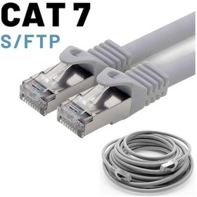 Resim IRENIS CAT7 Kablo S/FTP LSZH Network Lan Ağ Kablosu, 30 metre Gri 