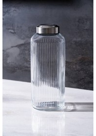 Resim Acar Calix Cam Kavanoz - 25 Cm Şeffaf 