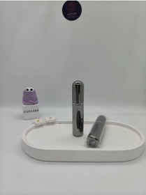 Resim CUPPERA Mini Seyahat Parfüm Dolumlu Atomizer, Taşınabilir Parfüm Sprey Şişesi 5 ML (GRİ) 2 ADET 
