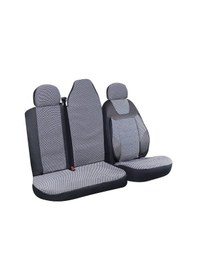 Resim Renault Master 2+1 Ön Koltuk Kılıf Seti Füme 