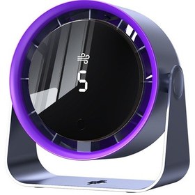 Resim İnç Küçük Evrensel Yatak Odası Vantilatörü, Sessiz Derin Uzay Grisi, 6 İnç 