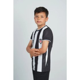 Resim Beşiktaş Orijinal Çubuklu Çocuk Forma 1 Alana 1 Hediye 