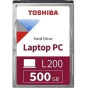 Resim Toshiba 500GB 2.5" 5400RPM 8mb L200 HDWK105UZSVA 