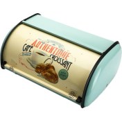 Resim Galaxxy Vintage Ekmek Kutusu Depolama Kutusu Toplama Üst Açık Mavi Küçük Kaplamalı Ekmek Demir Kutuları Gıda Containerfor Mutfak Ev Dekor (Yurt Dışından) 