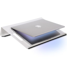 Resim VOLL BLUME Beyaz Notebook Standı Laptop Altlığı Sehpası 