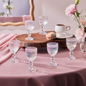 Resim Karaca Rocco Lüsterli 6 lı Kahve Yanı Bardağı 