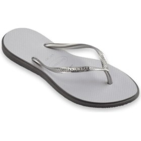 Resim Havaianas 4149584 Sslim Point Parmak Arası Açık Gri Kadın Terlik 