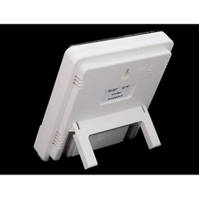 Resim Go İthalat Bebek Odası Masaüstü Dijital Termometre Nem Ölçer Higrometre Saat (5440) 