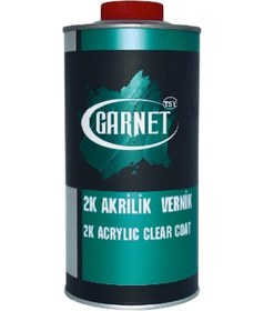 Resim Garnet 2K Akrilik Vernik 2K Acrylic Clear Coat 