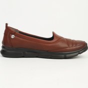 Resim Pierre Cardin Kadın Taba Deri Spor Ayakkabı PC-55348 