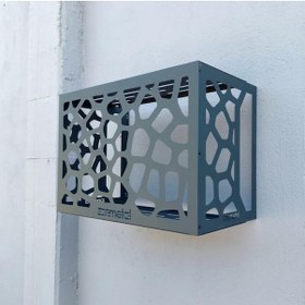 Resim Stone Klima Motoru Gizleme Kafesi Ral 7016 Antrasit 70x55x41 Cm 