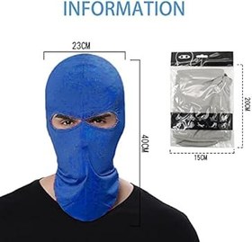 Resim Balaclava Başlık Rüzgar Engellici Soğuk Maskesi Güneş Koruması Önleme için Dağcılık Spor Motosiklet Kayakçılık Hafif Nefes Alabilir Konforlu Cinsiyetlere Özel Olmayan Tam Yüz 