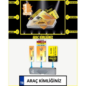 Resim Carvisit Araç Içi Aksesuar -Hgs Etiketi& Kabı (40 Adet) 