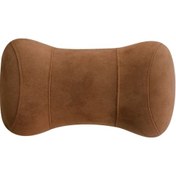 Resim Sones Araba Bellek Pamuk Kafalık Koruyucu Servikal Omurga Koltuk Uyku Yastığı Kahverengi 