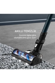 Resim Tefal TY9AC1WO X-Force Flex 13.60 Allergy Aqua Aerospin 150 Air Watt Kablosuz Şarjlı Dikey Süpürge 