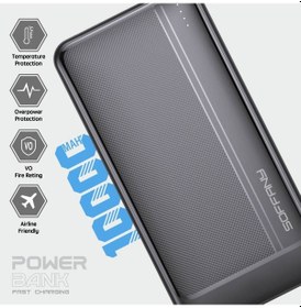 Resim Ag01-002 Ag01-002 10.000 Mah P.bank 2 Type-c + 1 Usb Girişli Siy Siyah 