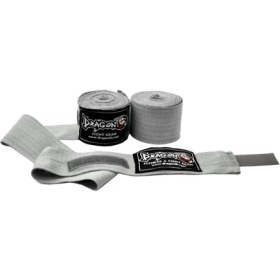 Resim Dragon 83811 Boks, Kick Boks ve Muay Thai Bandajı 3,5 M Gri 