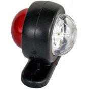 Resim TAS Mini Takoz Lamba Ledli Kırmızı-Beyaz 6x4,5 cm BL013KB (2 li) 