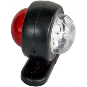 Resim TAS Mini Takoz Lamba Ledli Kırmızı-Beyaz 6x4,5 cm BL013KB (2 li) 