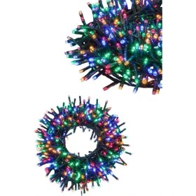 Resim Ledli Fişli LED Dekor Lambası 5m Rgb Yılbaşı Ağacı Işığı 